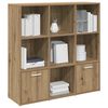 vidaXL Libreria Rovere Artigianale 98x29x97,5 cm Legno Multistrato