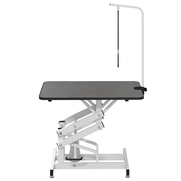 vidaXL Tavolo di Toelettatura Idraulico per Cani Gatti Regolabile