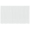 vidaXL Tenda in Pizzo con tende Bianco 300 x 750 cm Poliestere