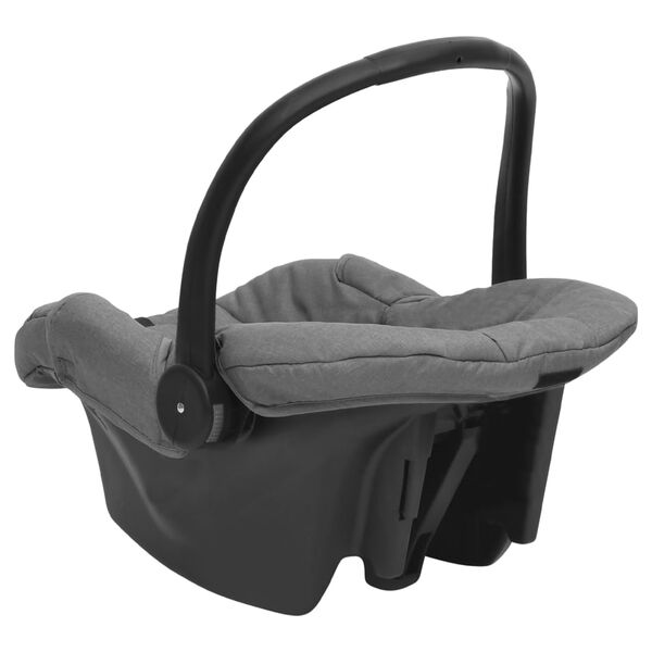 vidaXL Seggiolino per Auto Grigio Chiaro 42x65x57 cm