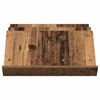 vidaXL Scaffale per riviste Legno vecchio 65 x 53 x 28,5 cm