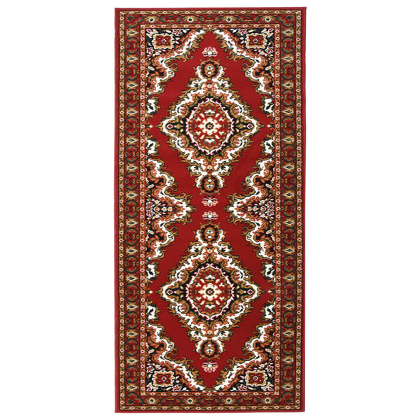vidaXL Tappeto Lungo in BCF Rosso Orientale 80x150 cm