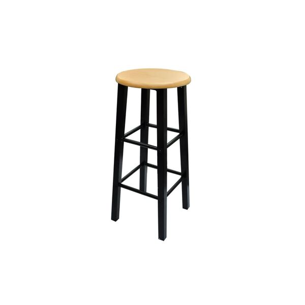 vidaXL Set Tavolo da Pranzo / Bar e Sedie in Legno e Acciaio Marrone