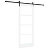 vidaXL Porta scorrevole ORKDAL 83 x 202 cm Bianco