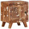 vidaXL Comodino 40x32x46 cm in Legno Massello di Recupero