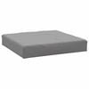 vidaXL Cuscino per Pallet Grigio 60x60x9,5 cm in Tessuto Oxford