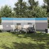 vidaXL Frangivento da Campeggio Blu 510x153 cm Impermeabile