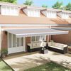 vidaXL Tenda Retrattile Grigio chiaro 600 &times; 350 cm