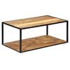 vidaXL Tavolino da Salotto 90x50x40 cm in Legno Massello di Recupero