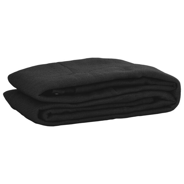 vidaXL Rete per Rimorchi in HDPE 2,5x4 m Nera