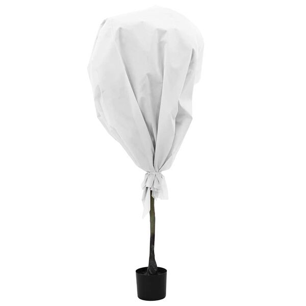 vidaXL Fleece per Piante di Protezione dal Gelo Bianco 50 x 1,6 m