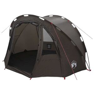 vidaXL Tenda da Pesca per 2 Persone Marrone Impermeabile