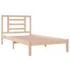 vidaXL Letto senza Materasso 90x190 cm in Legno Massello di Pino