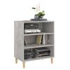 vidaXL Credenza Grigio Cemento 57x35x70 cm in Legno Multistrato