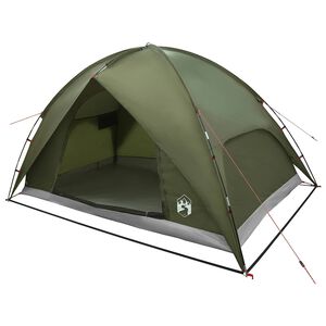 vidaXL Tenda da campeggio con telo antipioggia impermeabile 4 persona