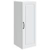 vidaXL Mobiletto a muro 33 x 34,5 x 90 cm Legno ingegnerizzato Bianco