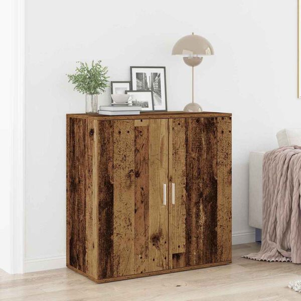 vidaXL Credenza Legno vecchio 79 x 38 x 80 cm Legno multistrato