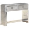 vidaXL Credenza Stile Aviatore 110x35x75 cm in Metallo