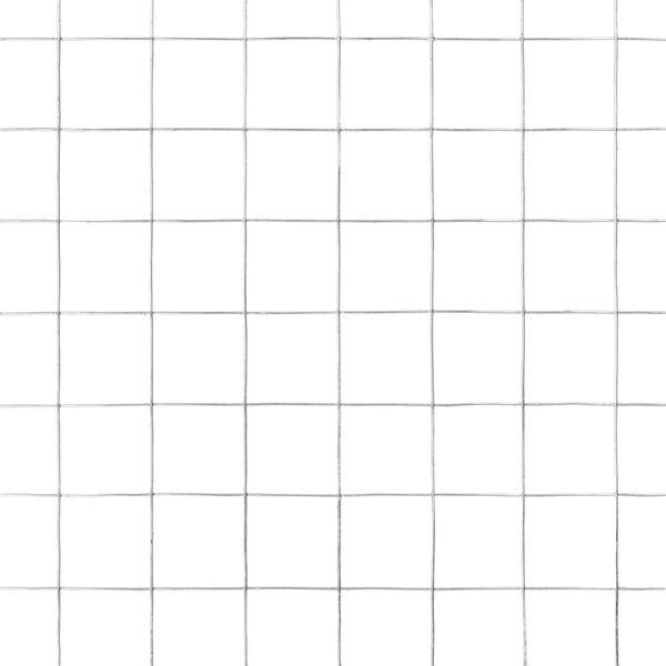 vidaXL Recinzione in Rete per Pollaio Acciaio Zincato 10x0,5 m Argento