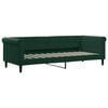 vidaXL Letto da Giorno Verde Scuro 80x200 cm in Velluto