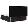 vidaXL Letto con Contenitore Nero 200 x 200 cm Pelle Sintetica
