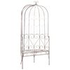 vidaXL Panchina da Giardino 95 cm in Ferro Marrone Anticato