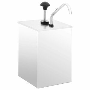 vidaXL Distributore di Salsa in Acciaio Inossidabile 3,5 L