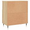 vidaXL Credenza Rovere Sonoma 60x35x70 cm in Legno Multistrato