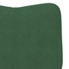 vidaXL poltrona Verde Giungla 63 x 67 x 94 cm Tessuto Sherpa