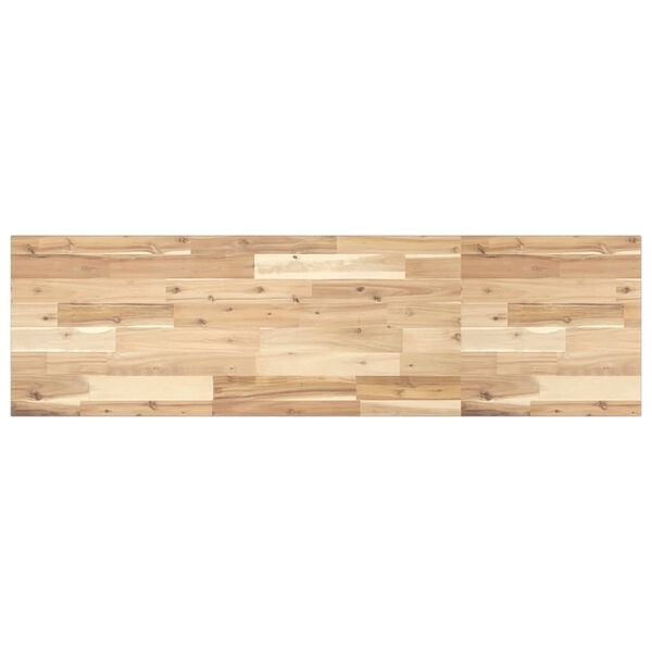 vidaXL Ripiano a Parete 120x40x2 cm Legno Massello Acacia Non Trattato