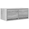 vidaXL Mobile Porta TV Grigio Sonoma 60x31x25,5 cm Legno Multistrato