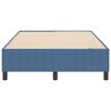 vidaXL Struttura letto piattaforma Blu 120 x 200 cm Tessuto