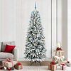 vidaXL Albero di Natale artificiale con 300 LED Bianco 210 cm