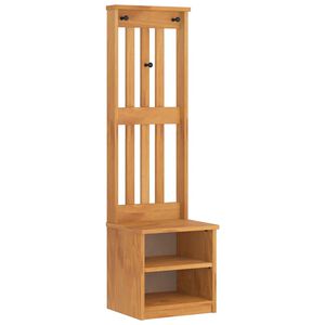 vidaXL Albero da Ingresso SANDNES 45x40x159,5 cm in Legno di Pino