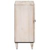 vidaXL Credenza con Ripostiglio Bianco 60 x 33,5 x 75 cm