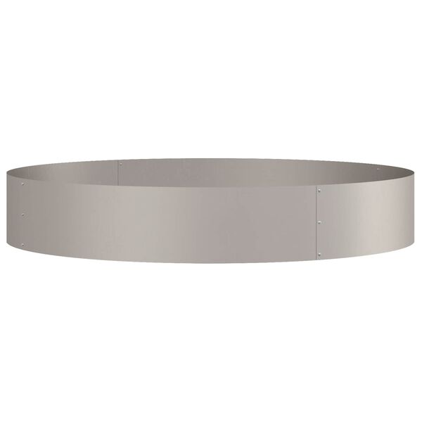 vidaXL Anello per vaso 5 pcs Marrone 120 x 120 x 20 cm