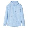 vidaXL Camicia da Bambino Azzurra 92