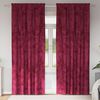 vidaXL Tende in Velluto 2 pcs Rosso vino 225 x 140 cm Velluto