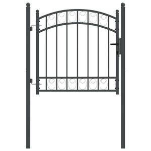 vidaXL Cancello per recinzione EMMEN 100 x 100 cm