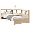 vidaXL Letto Libreria senza Materasso 100x200 cm in Legno di Pino