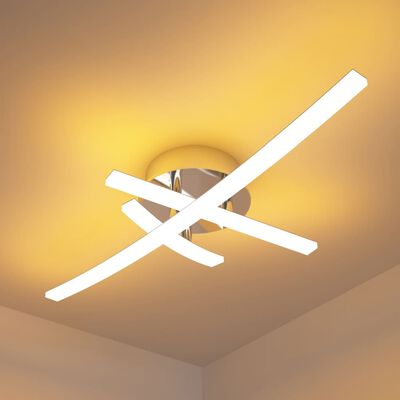 Lampada da soffitto a LED a 3 strisce di luce decorative