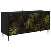 vidaXL Mobile TV ELBURG 102 x 33 x 51 cm Rovere Nero