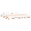 vidaXL Letto a Pallet 120x190 cm Small Double Legno Massello di Pino