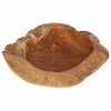 vidaXL Portafrutta JEPARA &Oslash; 50 cm Legno di teak massello Rotondo
