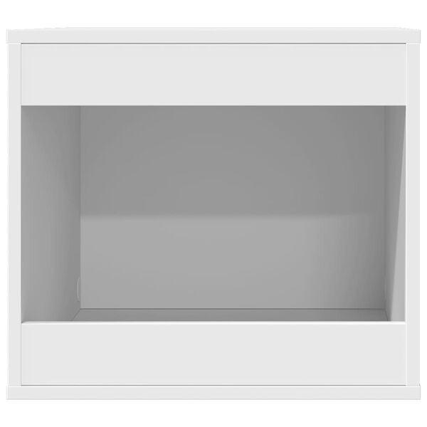 vidaXL Recinto Lettiera Gatti Bianco 47x59x42 cm in Truciolato