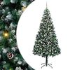 vidaXL Albero di Natale artificiale con 300 LED Verde 240 cm
