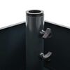 vidaXL Base per ombrellone Antracite 45 x 45 x 45 cm Acciaio