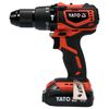 YATO Trapano Percussione senza Spazzole Batteria 2,0Ah Li-ion 18V 42Nm