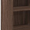 vidaXL Credenza Rovere Marrone 45x41x93 cm in Legno Multistrato