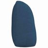 vidaXL Cuscino per Schiena Blu 120 x 24 x 50 cm Tessuto